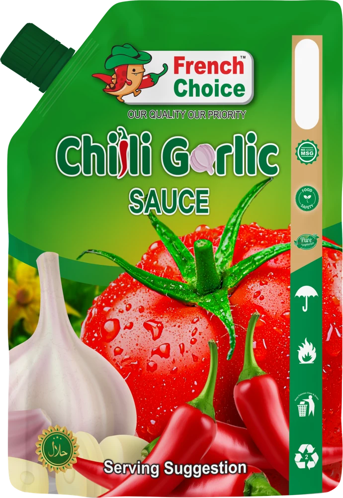 French Choice Chilli Garlic Sauce — 4 Kg S/Pouch