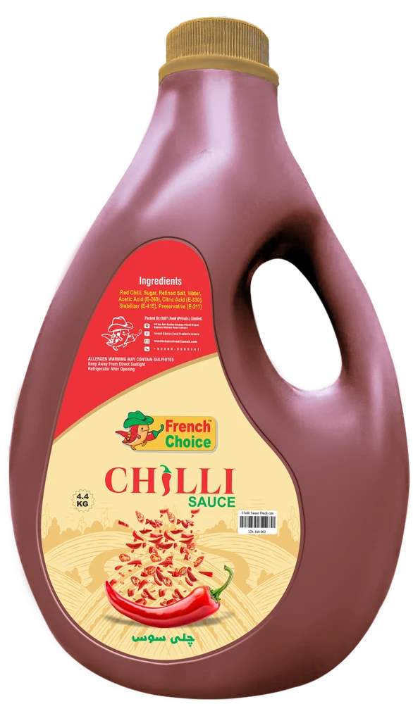 French Choice Chilli Sauce — 4.4 Ltr Duck Can