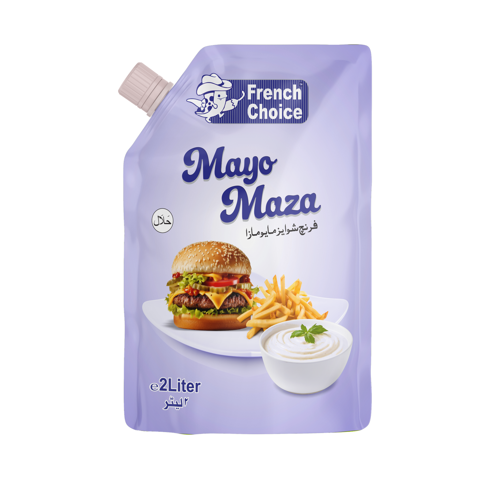 French Choice Mayo Maza — 2 litre pouch