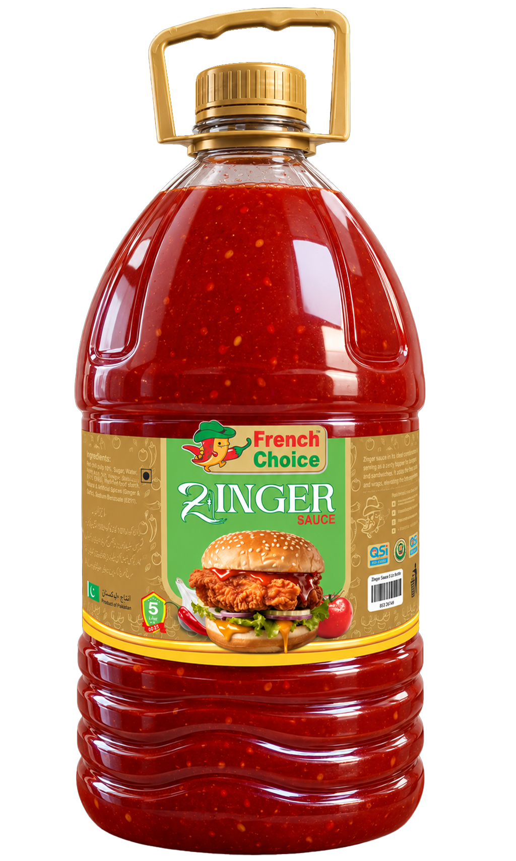 French Choice Zinger Sauce — 5 Ltr Bottle